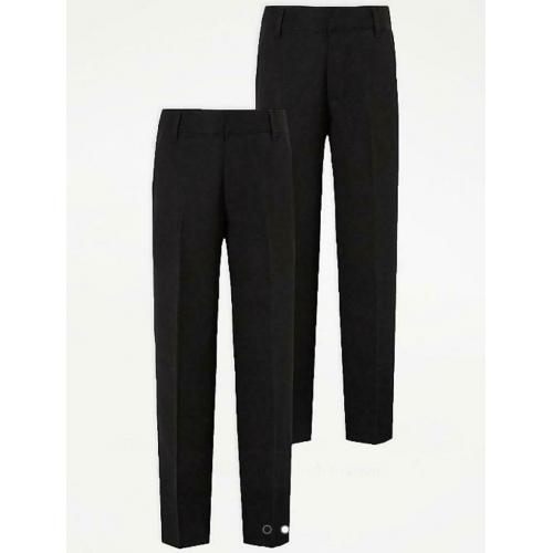 Boys black age 14-15 school trousers
