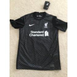 Liverpool goalkeeper away shirt.