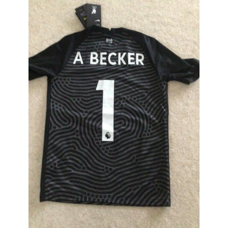 Liverpool goalkeeper away shirt.