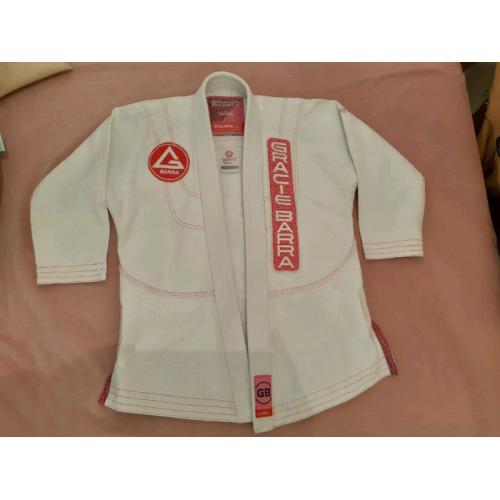 Gracie Barra Woman Gi - Brazilian Jiu Jitsu kimono top and bottom F2
