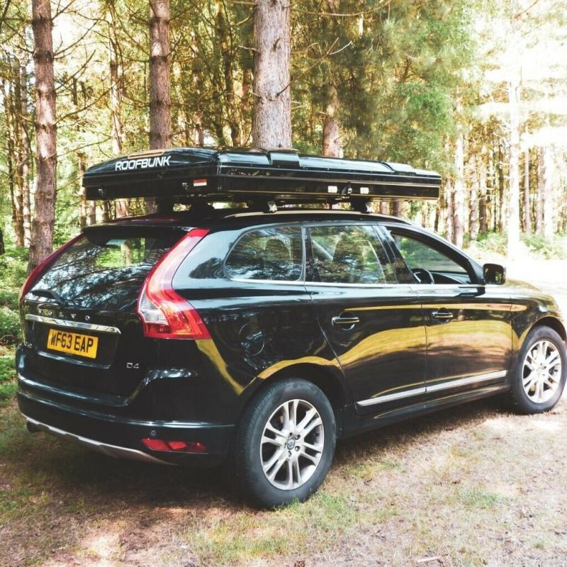 Extra Large RoofBunk Hard Shell Car Roof Top Tent - Dark Grey