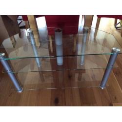 Glass Television Stand