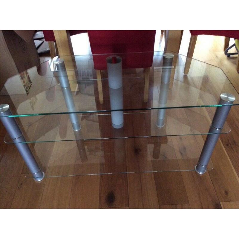 Glass Television Stand