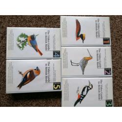 Brand new British Birds Guide VHS tapes