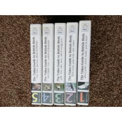 Brand new British Birds Guide VHS tapes