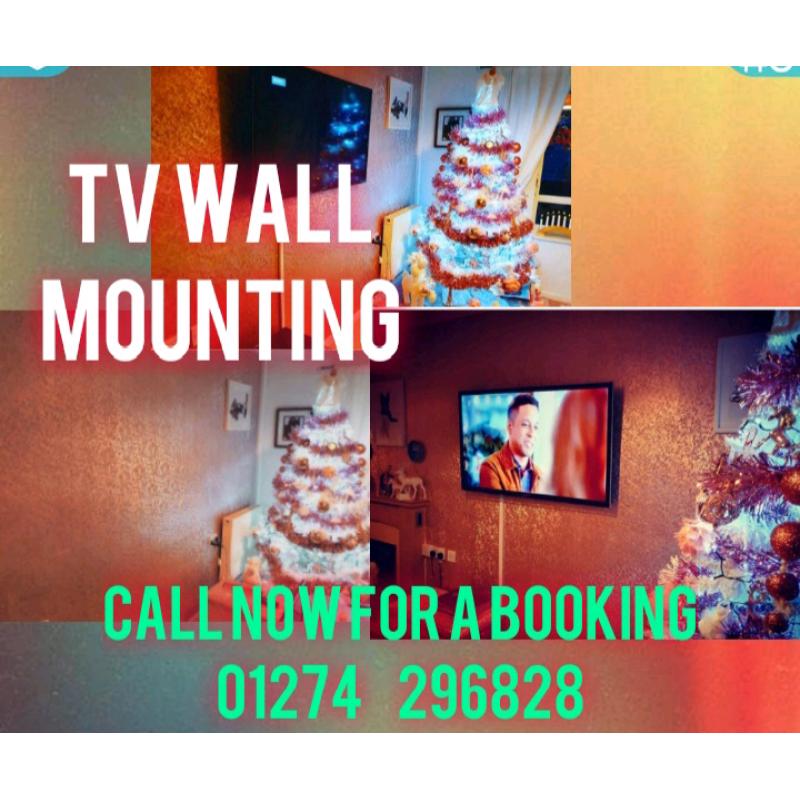 Professional tv wall mounting (1000+) installed