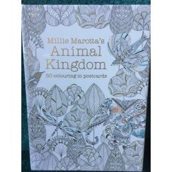 Millie Marotta colouring postcards