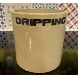 Vintage dripping pot