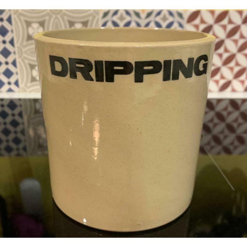 Vintage dripping pot