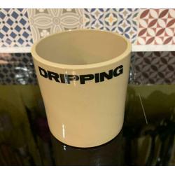 Vintage dripping pot
