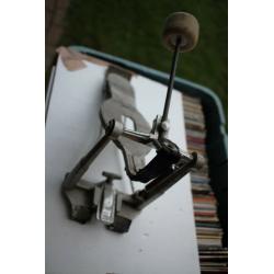 ASBA single bass drum pedal - France - '60s/'70s - Vintage & rare