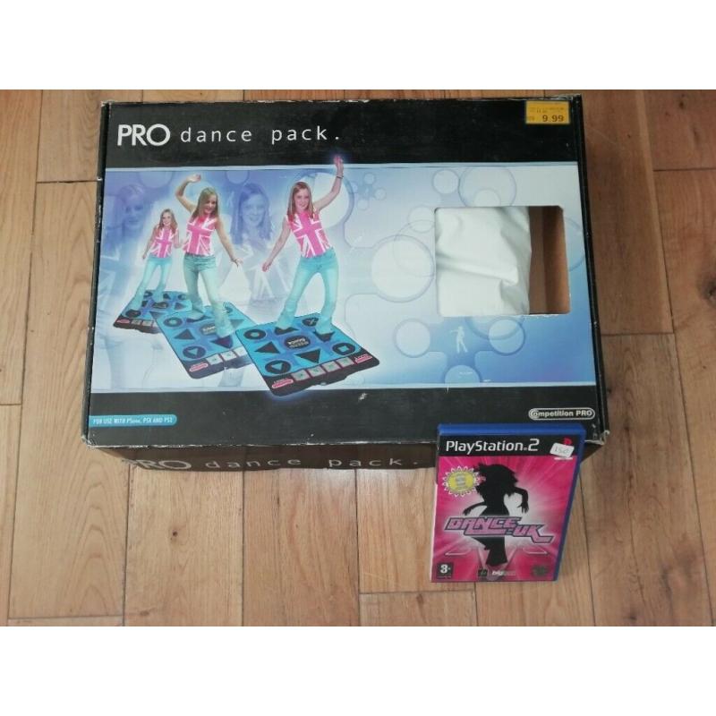 PS2 Pro Dance Pack - Mat + Game