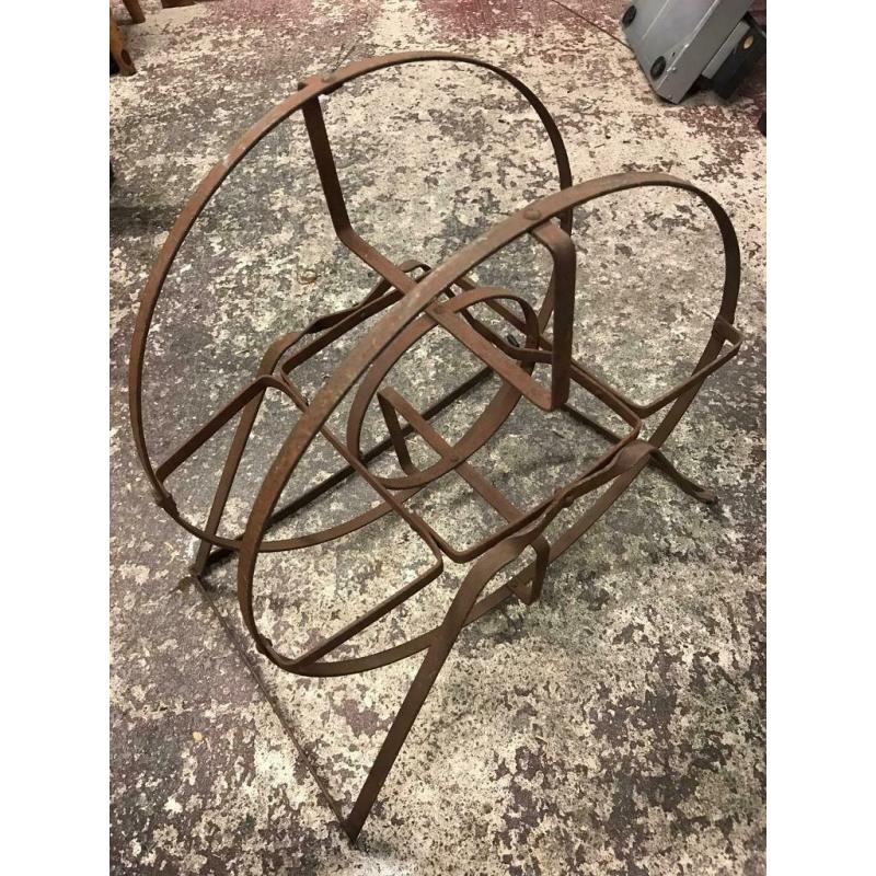 Vintage Metal Hose Reel