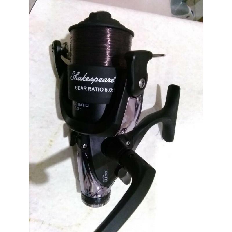Shakespeare Beta FS40 Freespool Reels x3