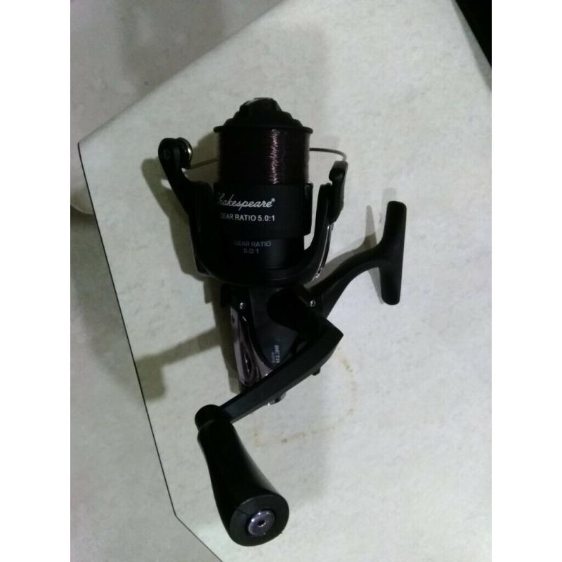 Shakespeare Beta FS40 Freespool Reels x3