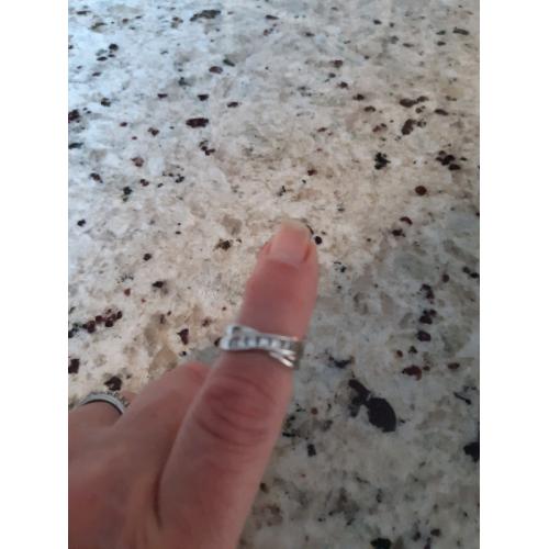 Platinum diamond rings