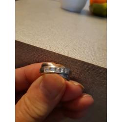 Platinum diamond rings
