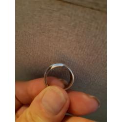Platinum diamond rings