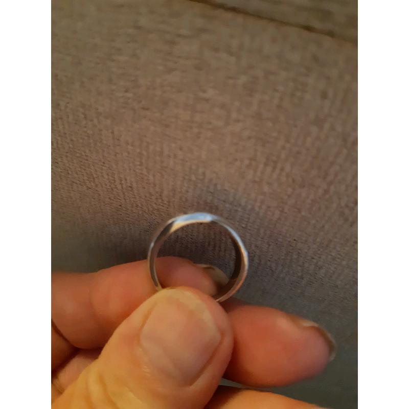 Platinum diamond rings