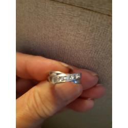 Platinum diamond rings