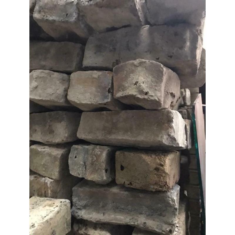 Old Reclaimed Yellow Stock Bricks Metric Size