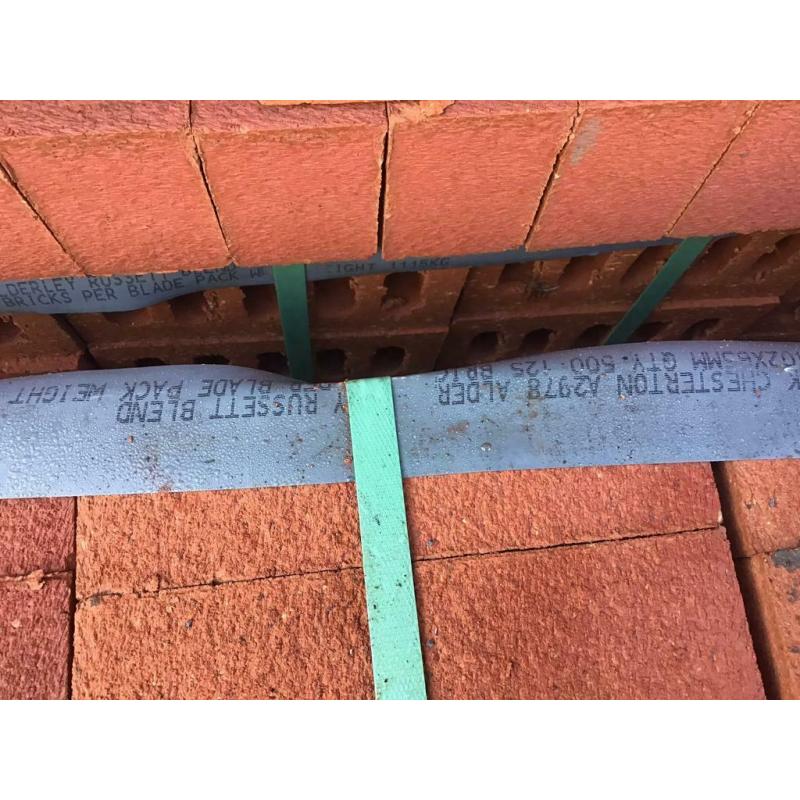 New facing bricks