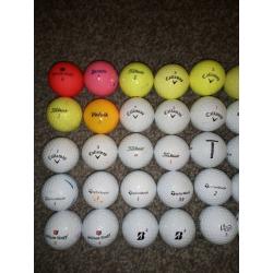 50 excellent condition golf balls
