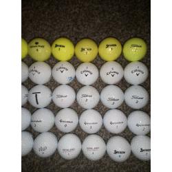 50 excellent condition golf balls