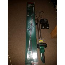 Ferrex cordless hedge trimmer