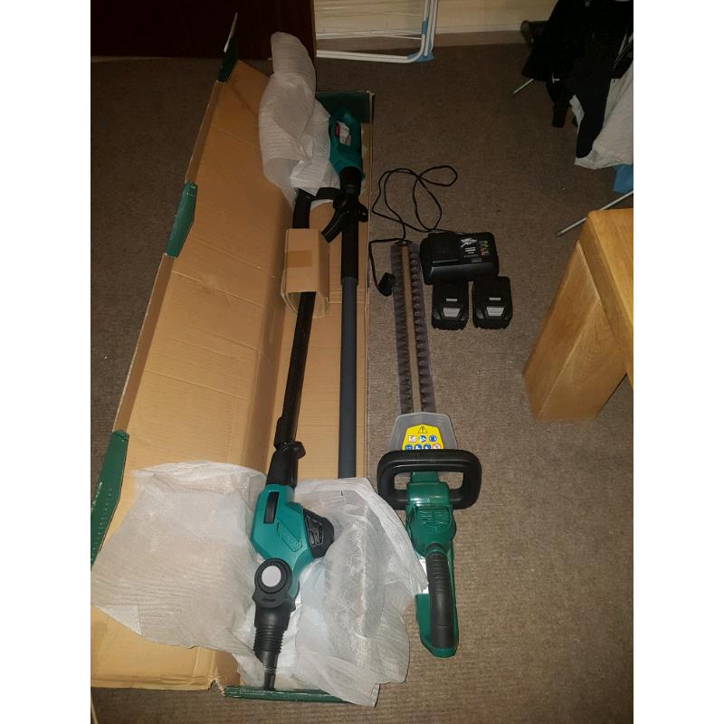 Ferrex cordless hedge trimmer