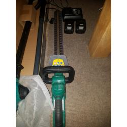 Ferrex cordless hedge trimmer