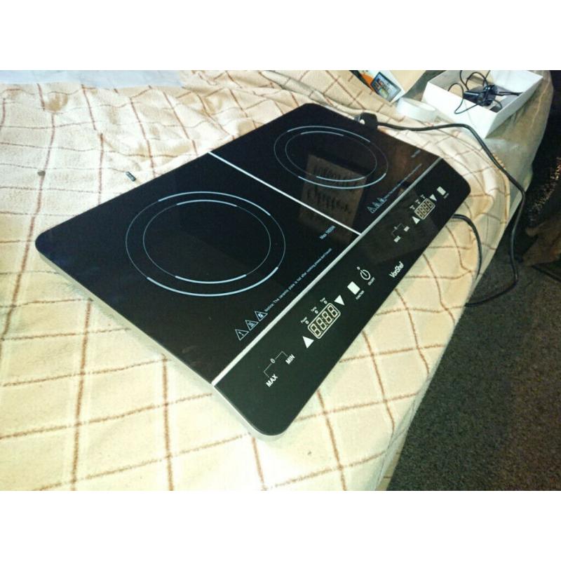 DIGITAL ELECTRIC INDUCTION HOB TWIN HOB PORTABLE LED HOTPLATE