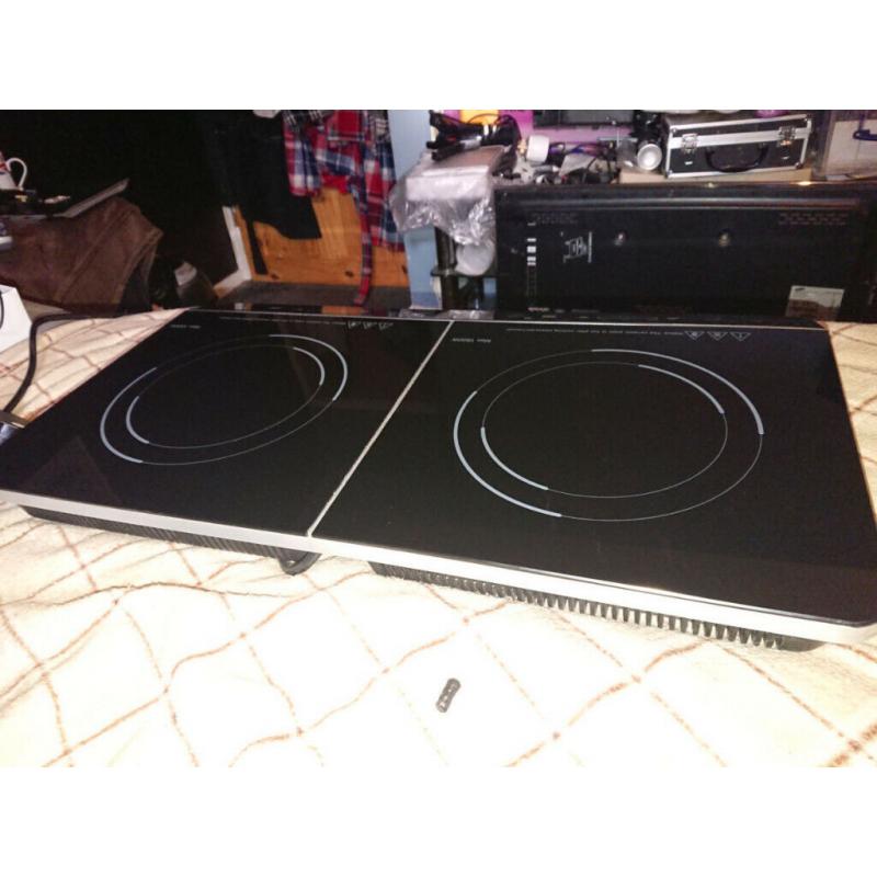 DIGITAL ELECTRIC INDUCTION HOB TWIN HOB PORTABLE LED HOTPLATE