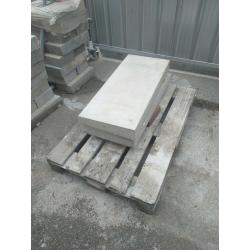 Precast concrete coping stone / sill - NEW
