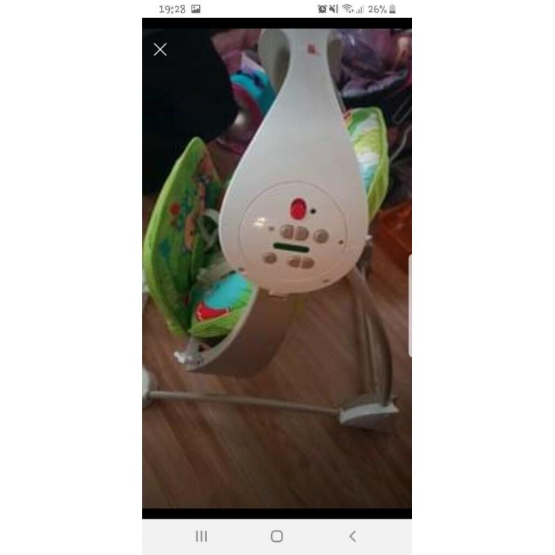 Fisher price swing chair