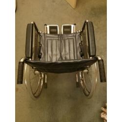 Self Propelled Wheelchair with spare tyres