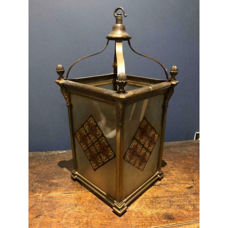 Vintage pendant lantern lamp