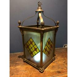 Vintage pendant lantern lamp