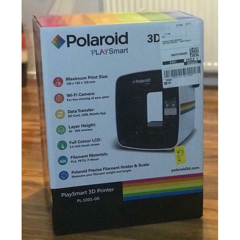 Polaroid Play Smart 3D Printer. FREE UK delivery.