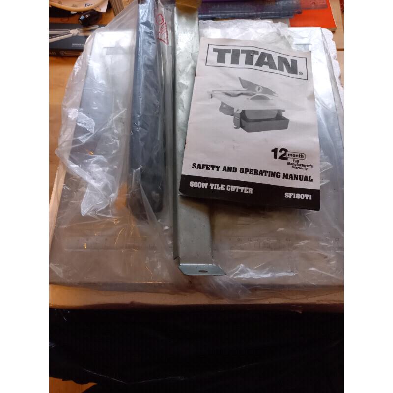 New Titan 600w tile cutter