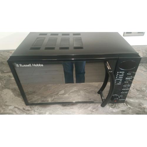 Black Russell Hobbs Microwave.