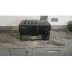 Black Russell Hobbs Microwave.