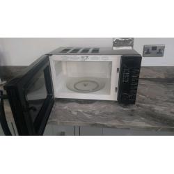 Black Russell Hobbs Microwave.