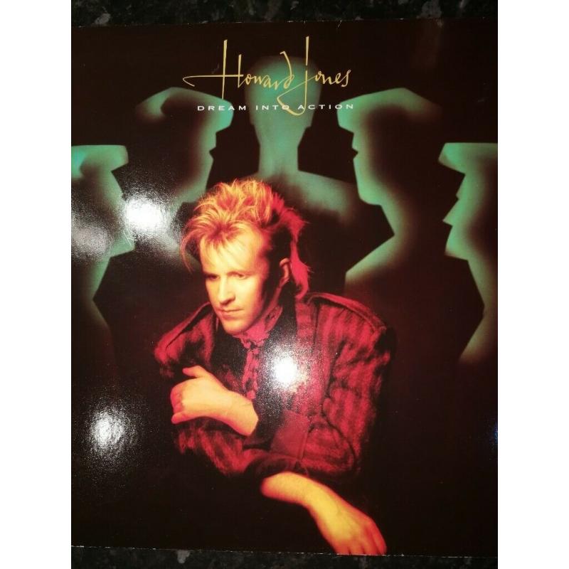 Howard Jones Dream into action vinyl lp