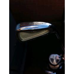Golf clubs and bag