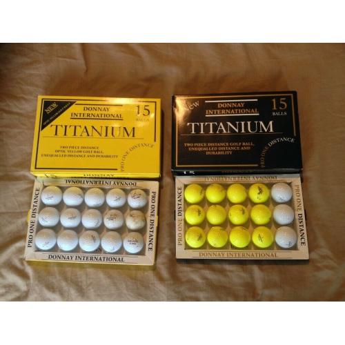 Two Boxes of Golf Balls (30 balls total)