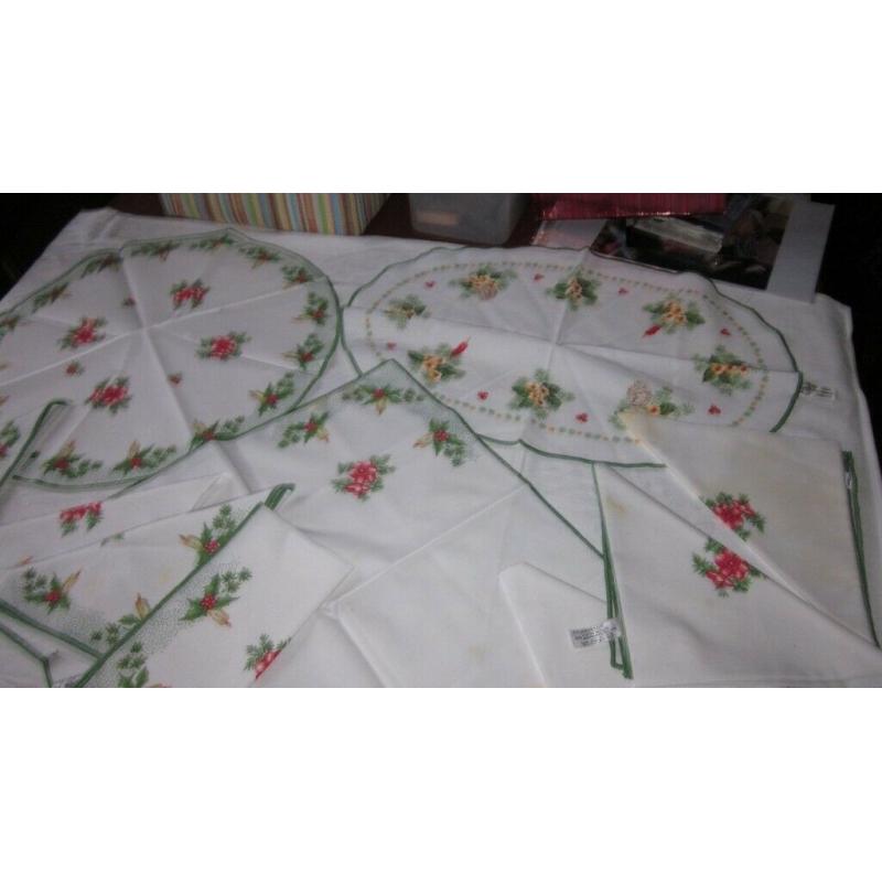 Large Christmas Tablecloth