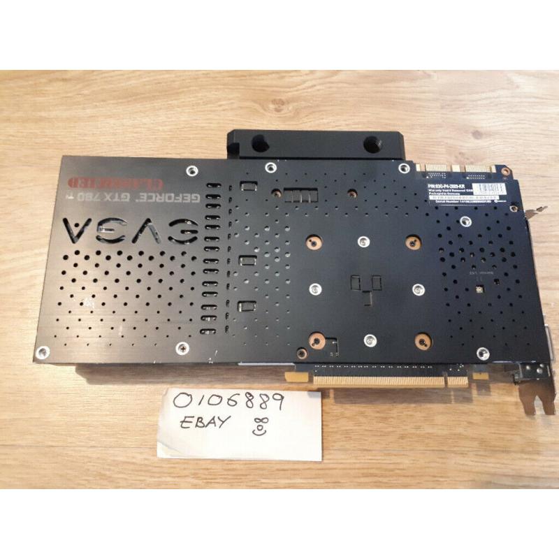 eVGA (nVidia) GTX780Ti Classified Hydro Copper watercooled graphics card for sale.