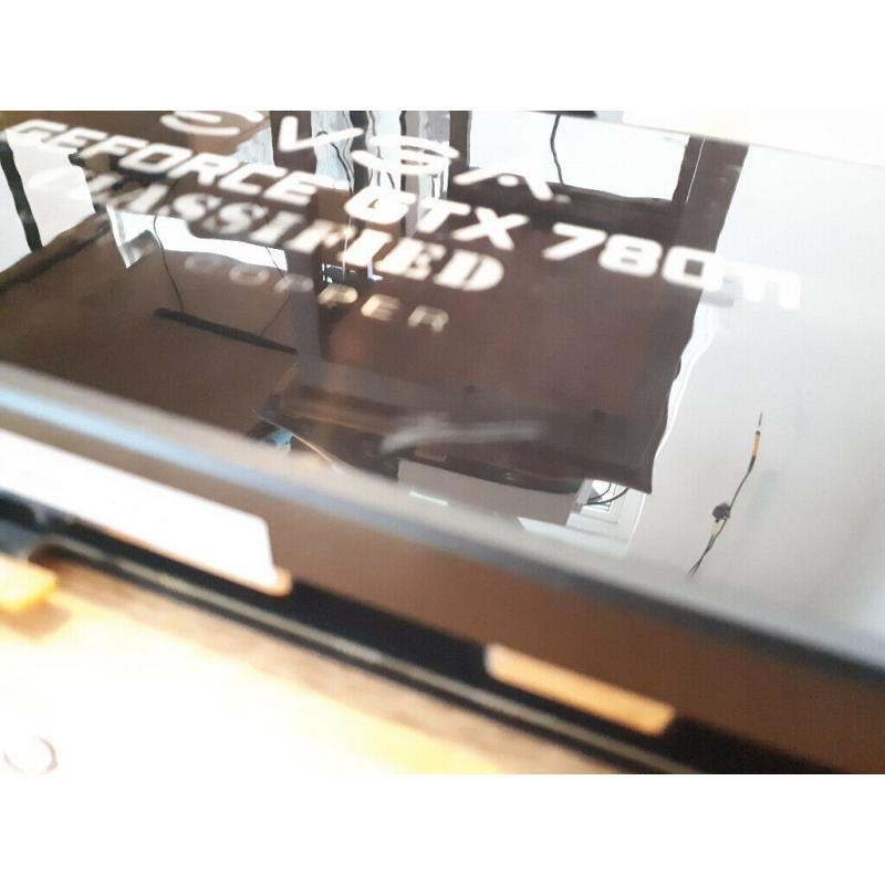 eVGA (nVidia) GTX780Ti Classified Hydro Copper watercooled graphics card for sale.